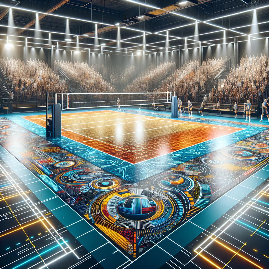 Волейбол и дизайн: как оформить спортивные площадки, чтобы вдохновлять