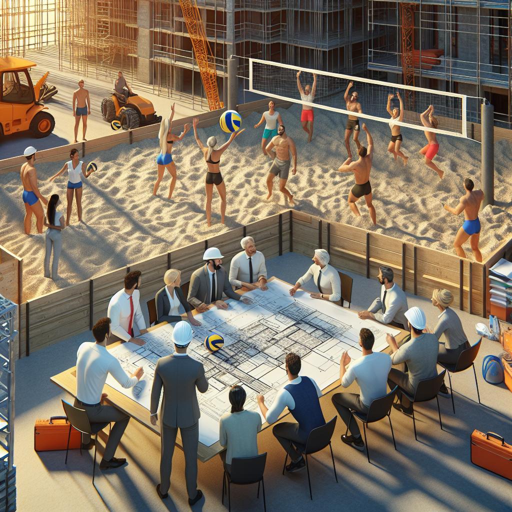 Волейбол и инженерия: союз спорта и технологий в строительстве