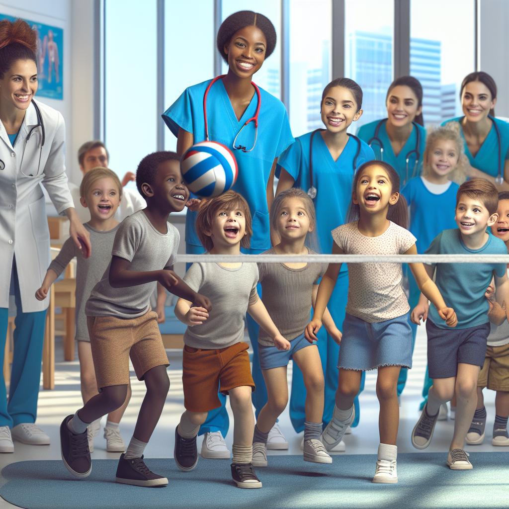 Волейбол и педиатрия: как спорт помогает детям расти здоровыми и счастливыми