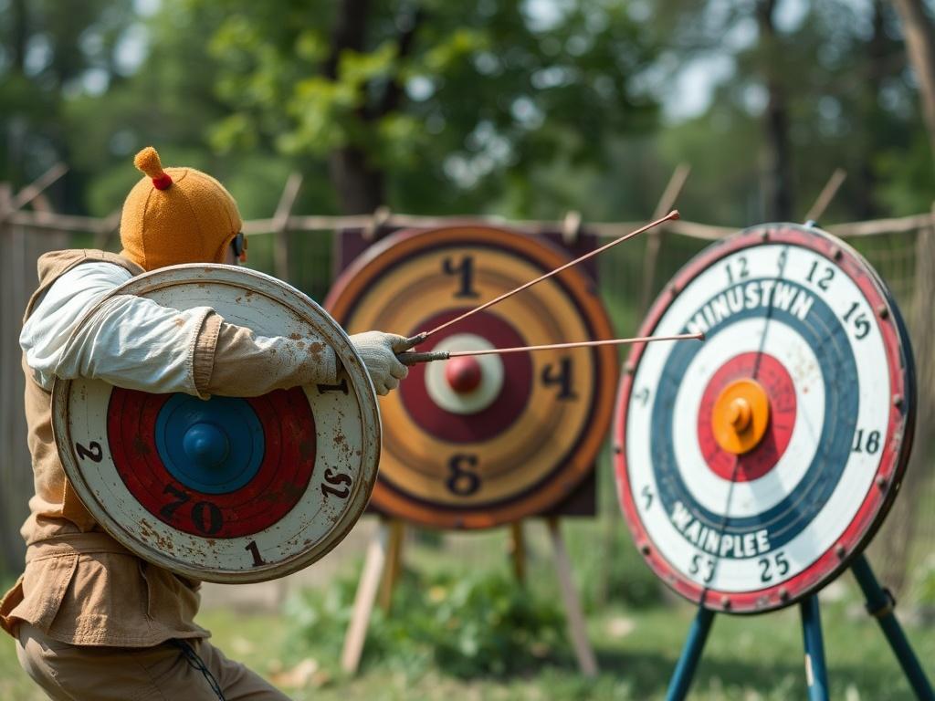 Попади в точку: всё о щитах для метания в цель
